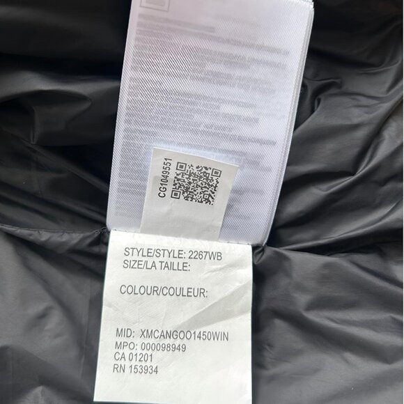 Canada Goose Light Khaki Down Vest - Picture 7 of 7